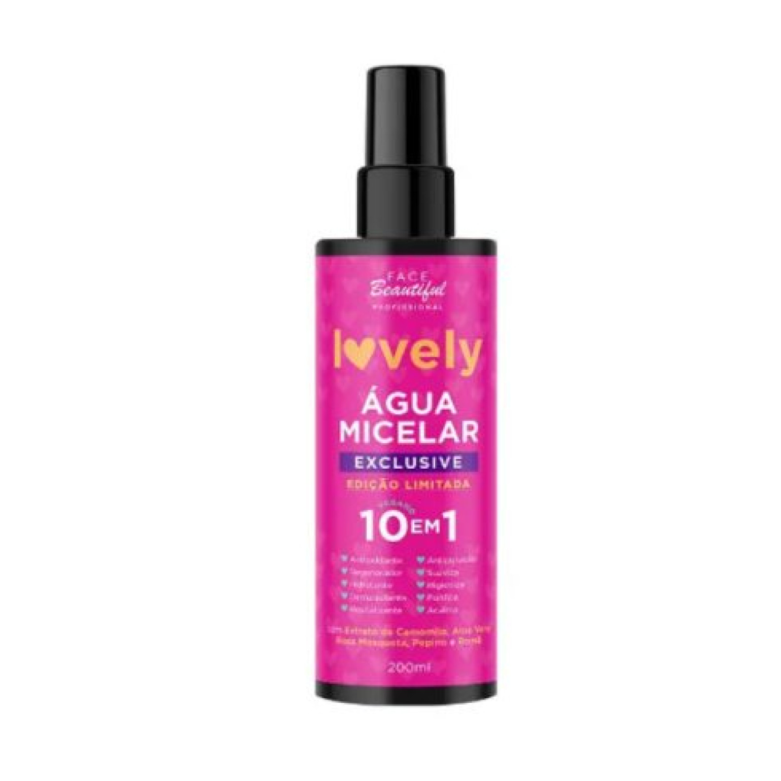 Lovely Água Micelar 200ml Face Beautiful