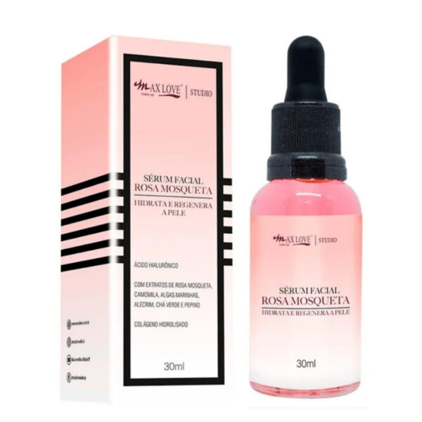 Max Love Sérum Facial Rosa Mosqueta 30ml