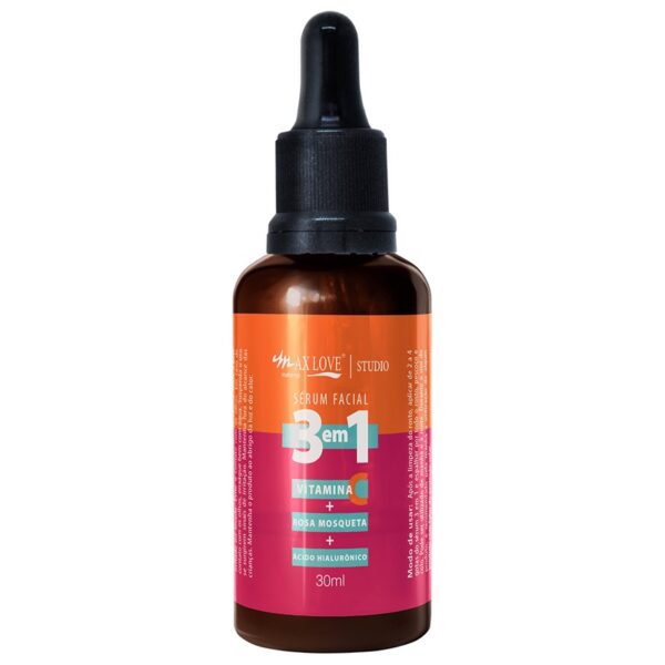 Max Love Sérum Facial 3 em 1 30ml - Imagem 2