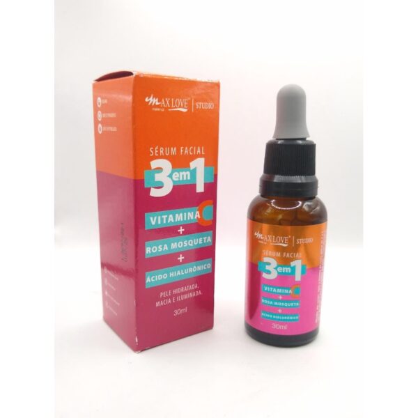 Max Love Sérum Facial 3 em 1 30ml - Imagem 4