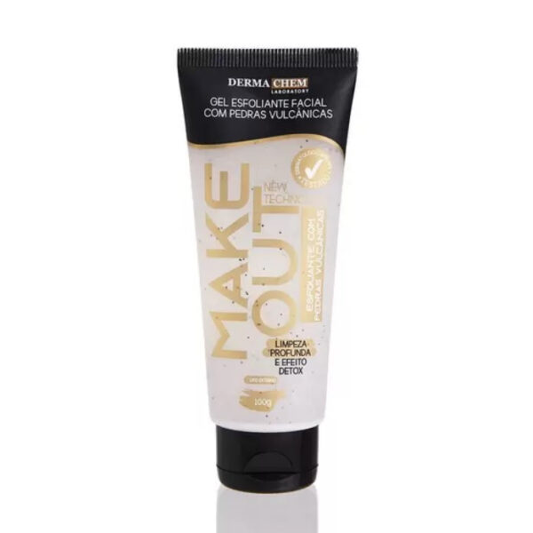 Gel Esfoliante Facial com Pedras Vulcânicas Make Out Dermachem 100ml