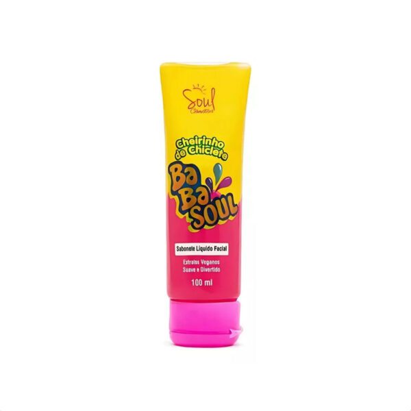 Sabonete Líquido Facial Babasoul Cheirinho De Chiclete 100ml