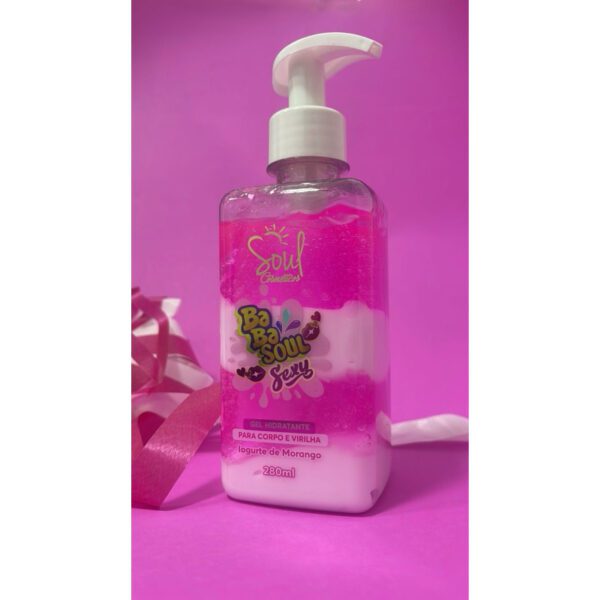 Hidratante Babasoul Iogurte de Morango Soul Cosméticos - Imagem 3