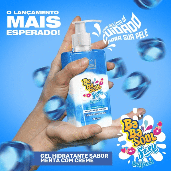 Hidratante Babasoul Menta com Creme Soul Cosméticos - Imagem 2