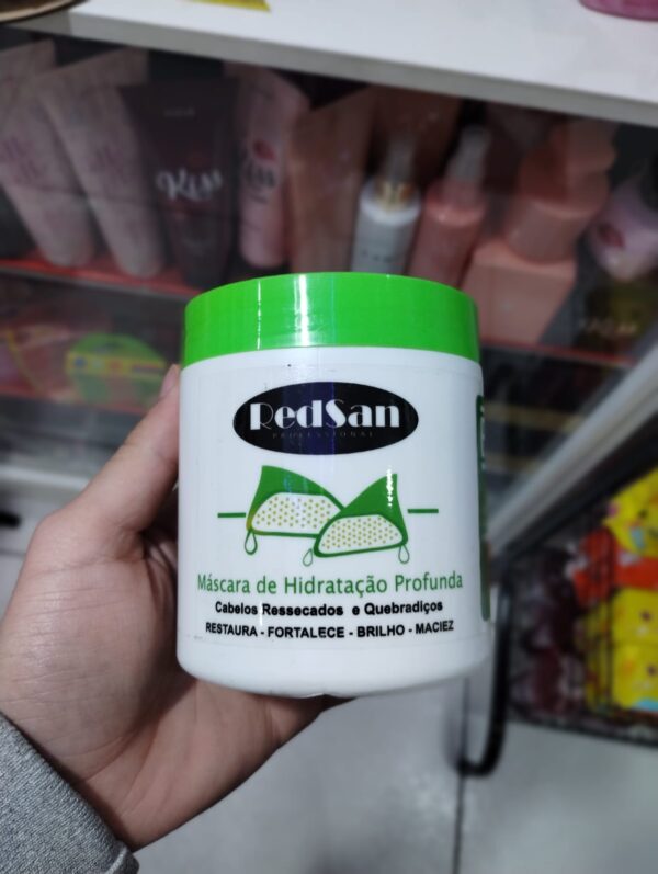 Red San Máscara de Babosa 12Vitaminas 500g - Imagem 2