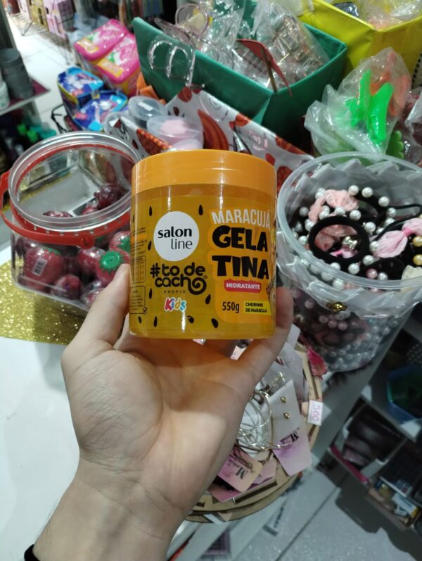 Salon line Gelatina Ativadora Maracuja 550g - Imagem 4