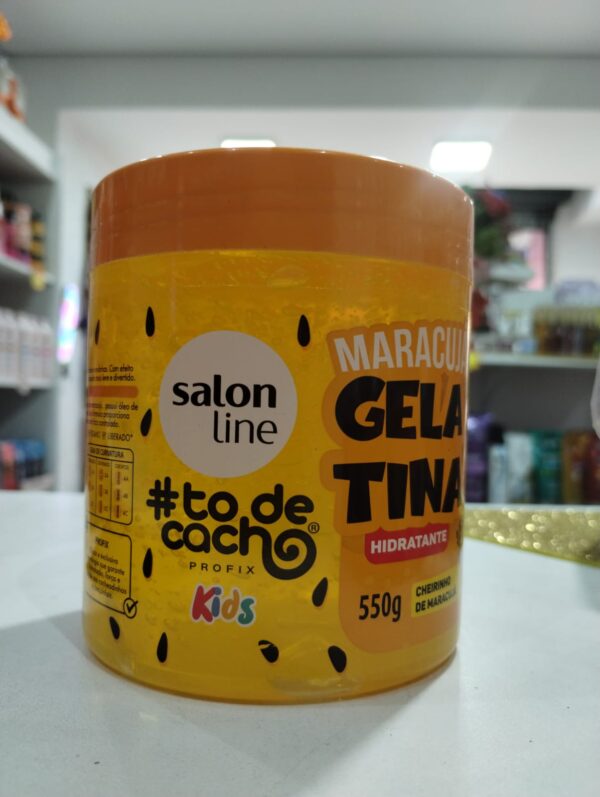 Salon line Gelatina Ativadora Maracuja 550g - Imagem 2