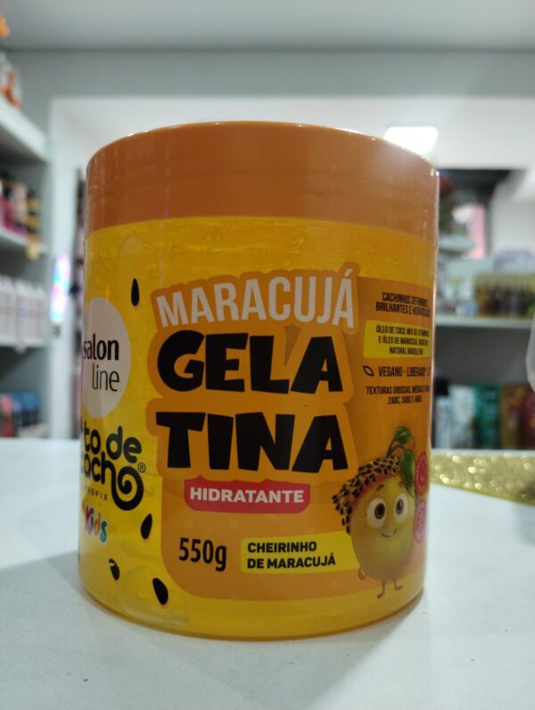 Salon line Gelatina Ativadora Maracuja 550g - Imagem 3