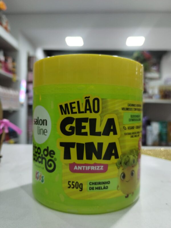 Salon line Gelatina Ativadora Melão 550g - Imagem 2