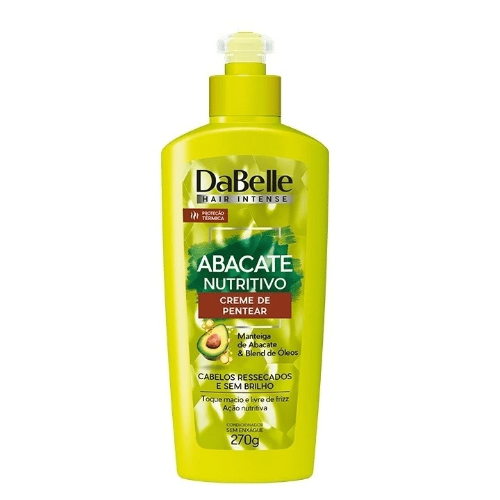 Dabelle Hair Intense Abacate Nutritivo Creme de Pentear 270g