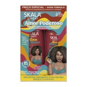 Kit Sham 325ml + Cond 325ml Skala Amor Poderoso