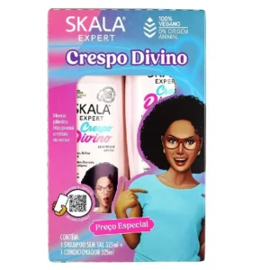 Kit Sham 325ml + Cond 200ml Skala Crespo Divino