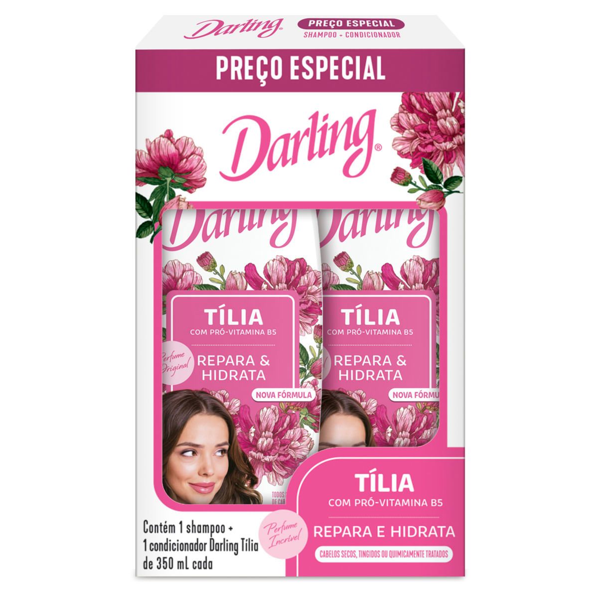 Kit Sham 350ml + Cond 350ml Darling Tilia