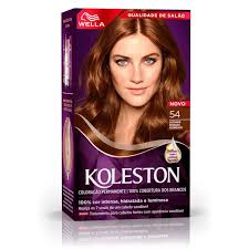 Koleston 54 Castanho Dourado Acobreado – Wella