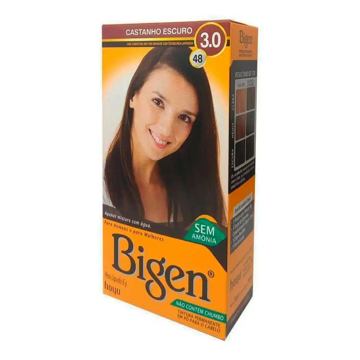 Bigen 3.0 Castanho Escuro – Coloração Permanente Sem Amônia