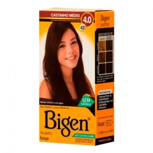 Bigen 4.0 Castanho Médio – Coloração Permanente Sem Amônia