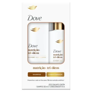 Dove Shampoo + Condicionador Nutriçao+Tri-Oleos