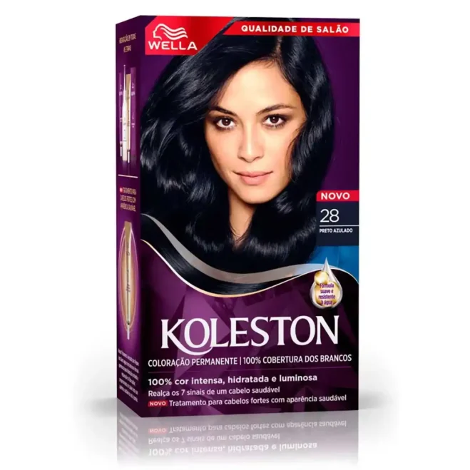 Koleston 28 Preto Azulado – Wella
