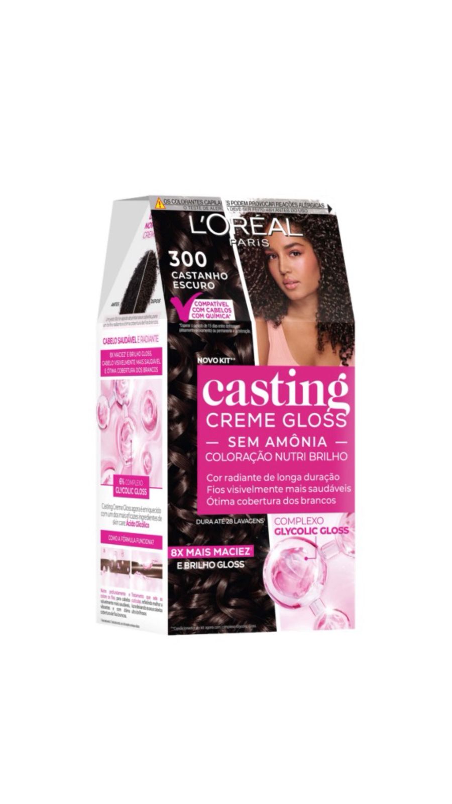 Casting Creme Gloss 300 Castanho Escuro – L’Oréal Paris