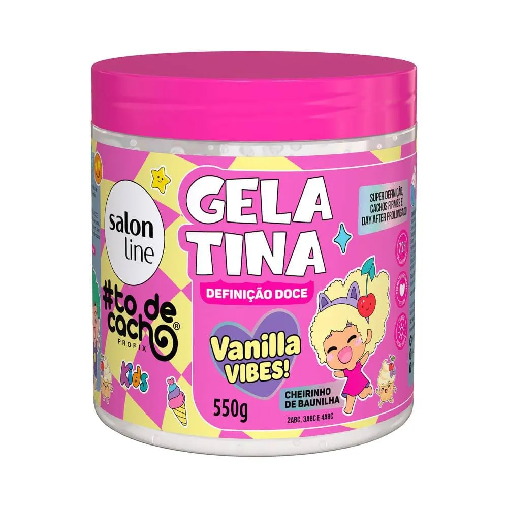 Salon Line Gelatina #TodeCachos Vanilla Vibes