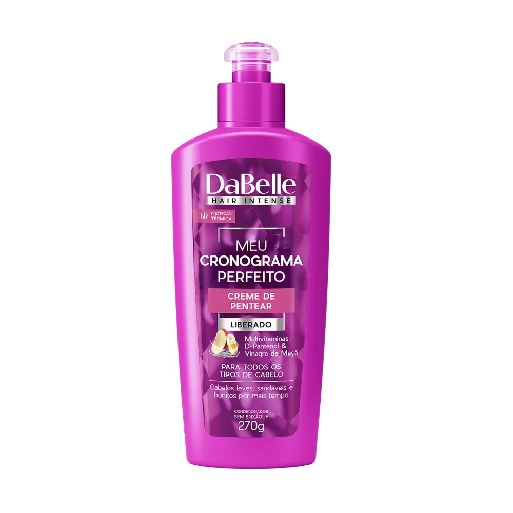 Creme de Pentear Meu Cronograma Perfeito – DaBelle