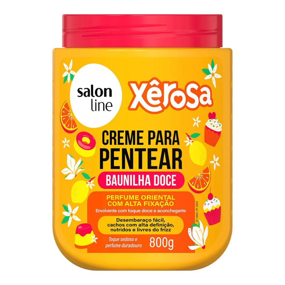 Salon Line – Creme de Pentear Baunilha Doce 800g