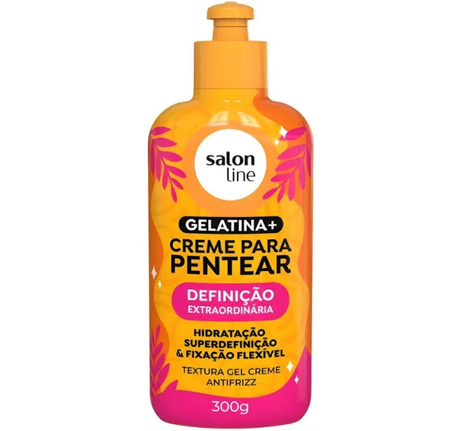 Creme para Pentear Salon Line Gelatina + Creme (Definição Extraordinária) 300g