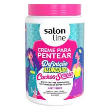 Creme para Pentear Salon Line Definição Alongada Cachos de Sereia